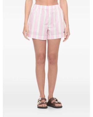 MC2 Saint Barth Maeve Striped Shorts - Pink