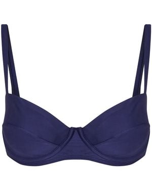 Lenny Niemeyer Half-Cup Bikini Top - Blue