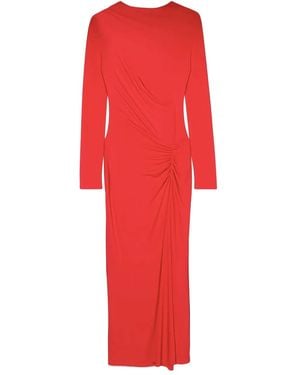 Jonathan Simkhai Ferrera Midi Dress - Red