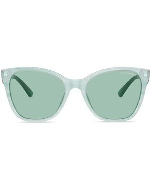 Emporio Armani Occhiali Da Sole Geometrici - Verde