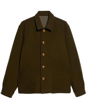Fortela Seneca Patch-Pocket Jacket - Green