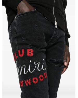 Amiri Club Hollywood Jeans - Black
