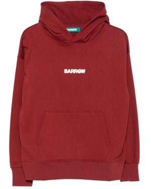 Barrow Sudadera Con Capucha Y Oso Estampado - Rojo