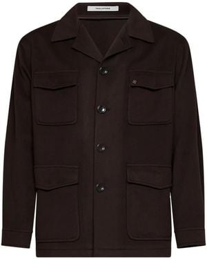 Tagliatore Milton Patch-Pocket Shirt Jacket - Black