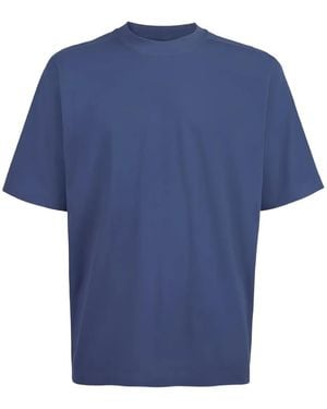 Sease Round-Neck Short-Sleeve T-Shirt - Blue