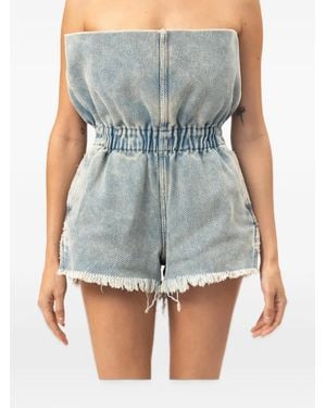 Rick Owens Crater Shorts - Blue