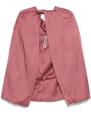 Rick Owens Capa Masto - Rosa
