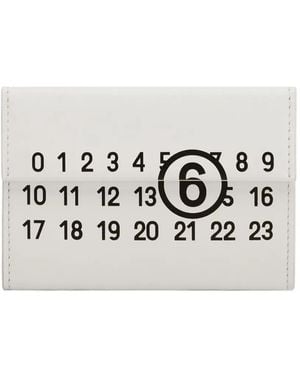 MM6 by Maison Margiela Mm6 Spiga Wallet - White