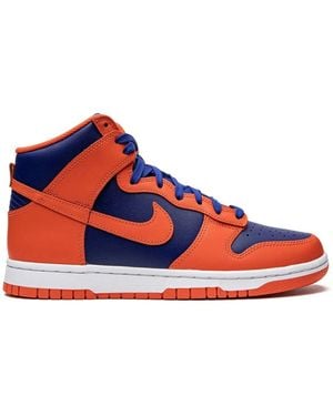 Nike Baskets Montantes Dunk 'Knicks' - Red