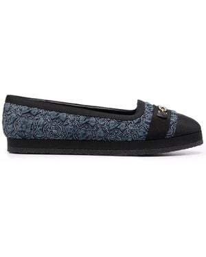 Ferragamo Ferragamo Gancini Galore Slippers - Blue
