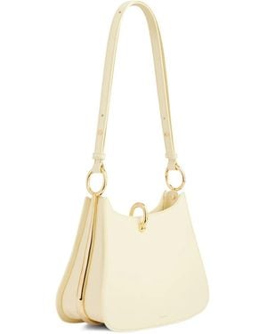 Rabanne Ring Leather Shoulder Bag - Metallic