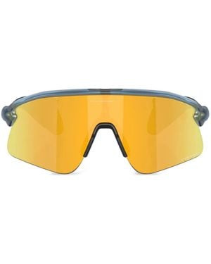 Oakley シールド サングラス - イエロー