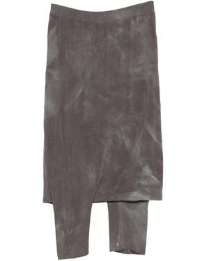 Rundholz Faded-Effect Trousers - Grey