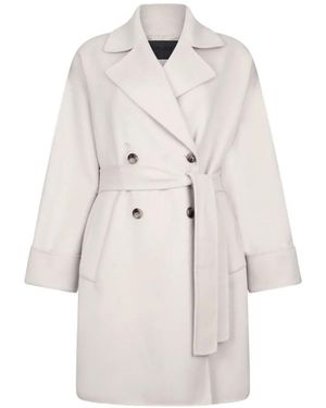 Liu Jo Wool Coat - Natural