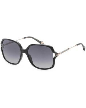 Carolina Herrera Square-Frame Sunglasses - White