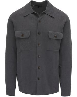 Twp Button-Up Shirt - Grey