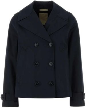 Woolrich Trench À Boutonnière Croisée - Blue