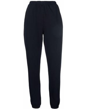 Les Tien Drawstring Tapered Track Trousers - Blue