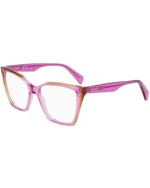 Liu Jo Brille Mit Ombré-Effekt - Pink
