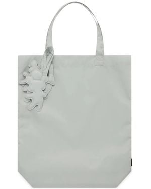 Comme des Garçons Handtasche Mit Anhängern - Grau