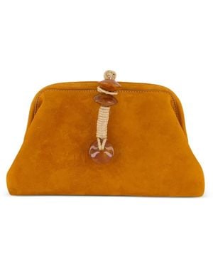 Serena Uziyel Petra Clutch - Orange
