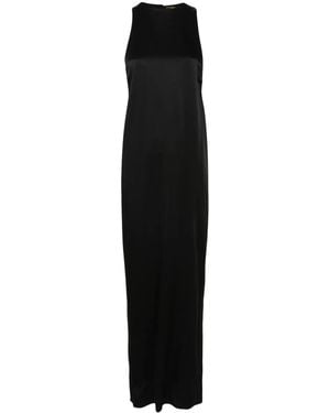 Saint Laurent Kleid Mit Knotendetail - Schwarz