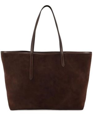 Atp Atelier Eraclea Suede Shoulder Bag - Brown