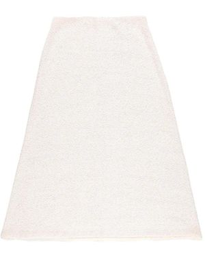 Twp Falda acampanada con flecos - Blanco