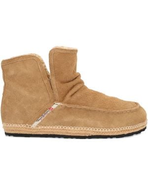 DIESEL D-Lukas レザーアンクルブーツ - ブラウン