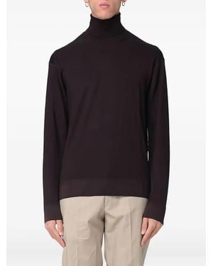 Paolo Pecora Roll-Neck Jumper - Blue