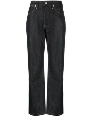 Jil Sander Five-Pocket Cotton Jeans - Black