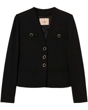 Twinset Jewel Buttons Blazer - Black