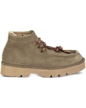 Pànchic Lace-Up Boots - Brown