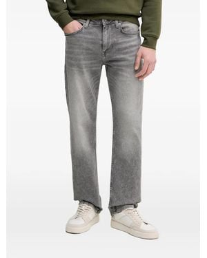 Guess Logo-Patch Jeans - Grey