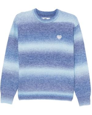 Chocoolate Jersey Con Logo En Relieve - Azul