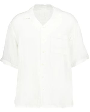 120% Lino Linen Shirt - White