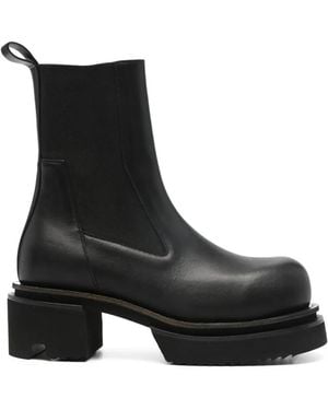 Rick Owens Beatle Bogun Boots - Black