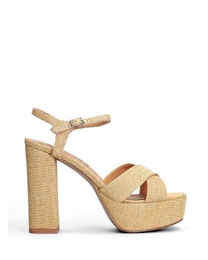 Bibi Lou Primrose Woven Sandals - Metallic