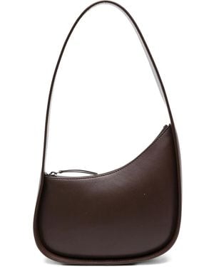 The Row Half Moon Shoulder Bag - Brown