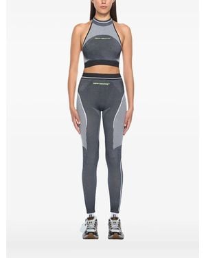 Off-White c/o Virgil Abloh Race Logo Arrow Seamless Sports Bra - Blue