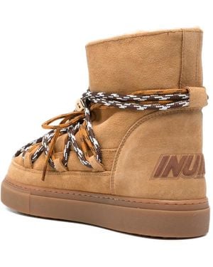 Inuikii Suede Ankle Boots - Brown