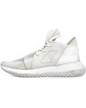 adidas Tubular Defiant Lace-Up Sneakers - White