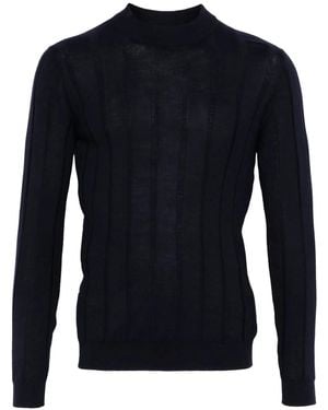 Brunello Cucinelli ワイドリブセーター - ブルー