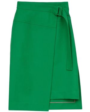 3.1 Phillip Lim Cavalry Belted Wrap Skirt - Green