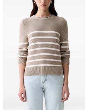 Barbour Hinton Textured-Knit Cotton Sweater - Natural