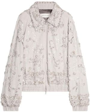 Dries Van Noten Jacket With Embroidery - White