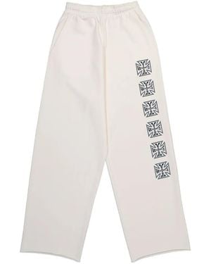 Vetements Logo Track Trousers - White