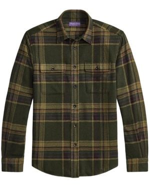 Ralph Lauren Surchemise À Poches Poitrine - Green