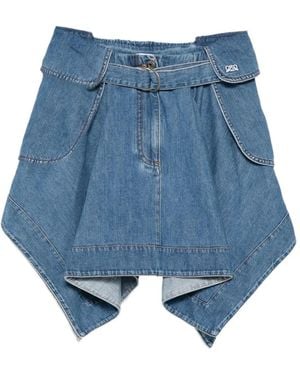 Loewe Asymmetrische Rok - Blauw