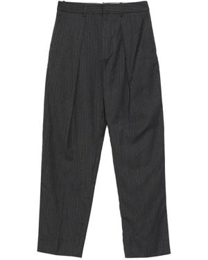 Soeur Straight-Leg Pants - Gray